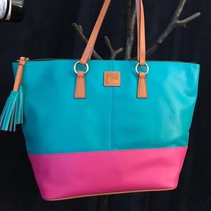 Dooney & Bourke Smooth Leather Tobi Tote